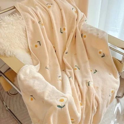 Korean INS Blanket Spring Summer Bed Cover Blanket