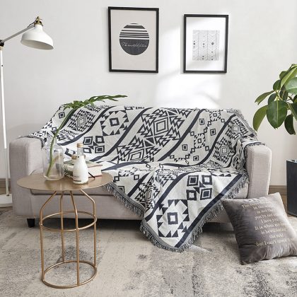 Multifunctional Blanket Knitted Nordic Sofa Cover