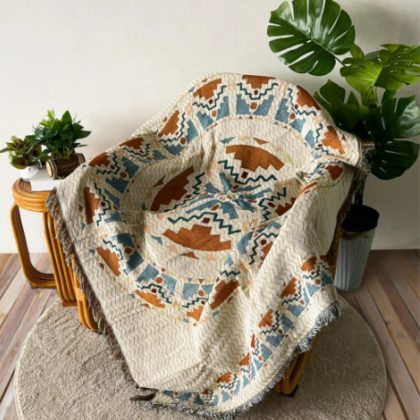 Soft Tassel Knitted Blankets Throw Sofa Blanket